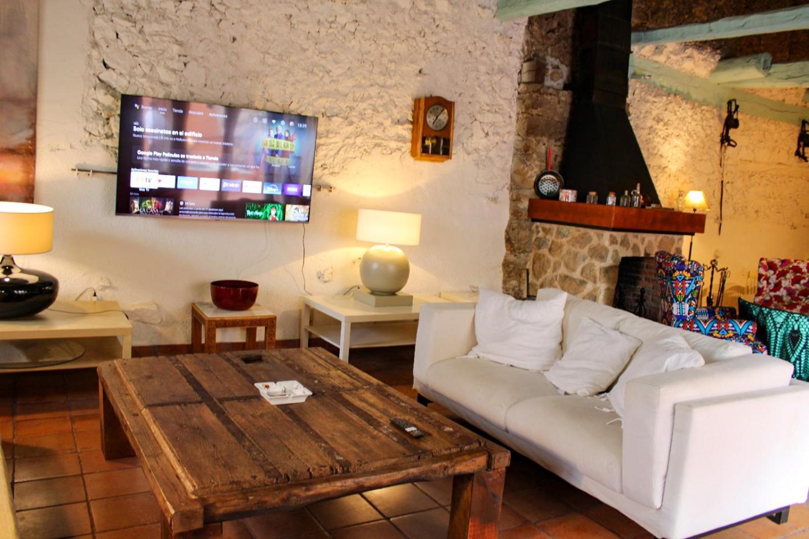 Casa Rural El Horno De La Aldegueela Torrecaballeros Exteriör bild